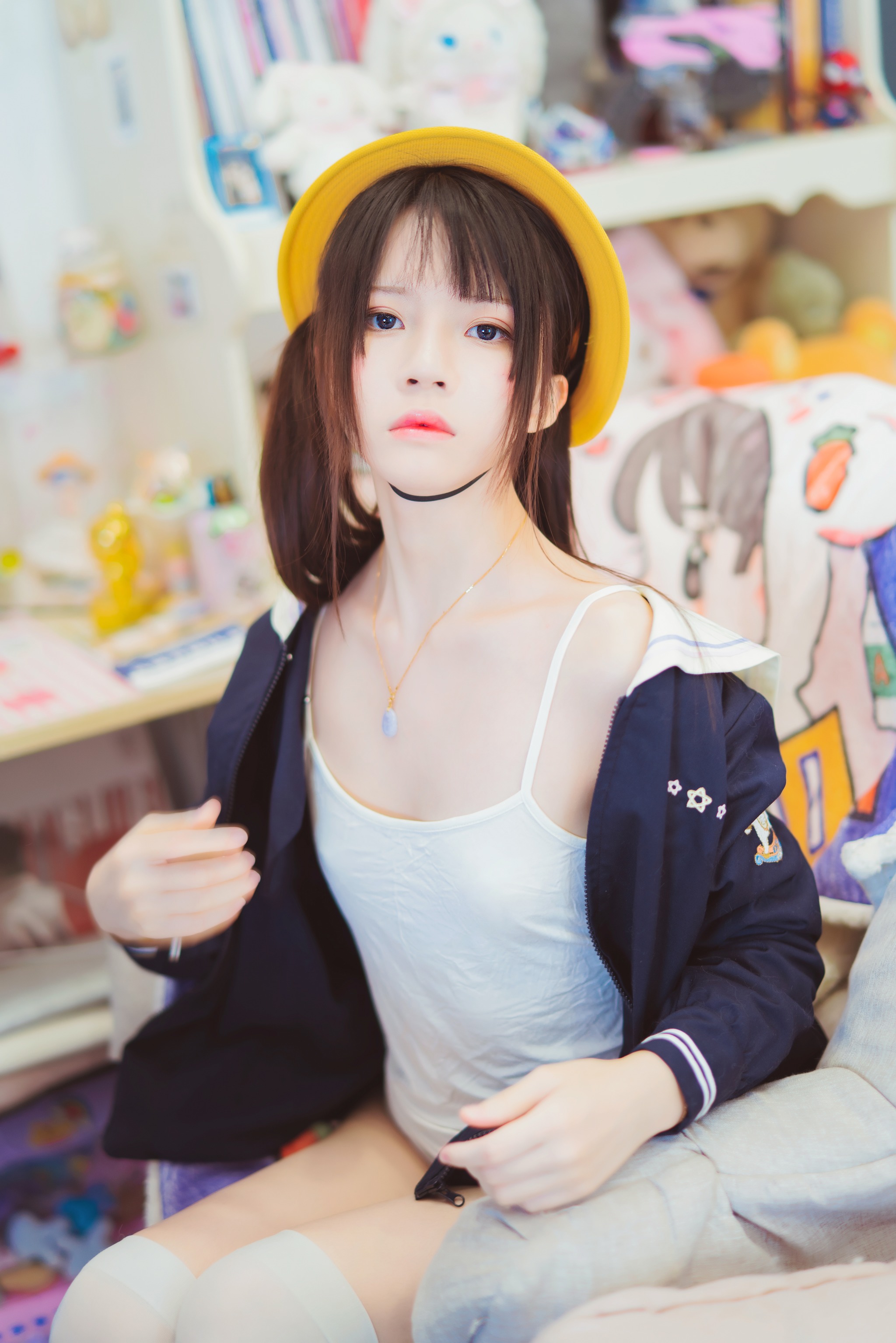 图片[1]-桜桃喵 – NO.082 未熟3 奶桃桃 [102P]-XikXak